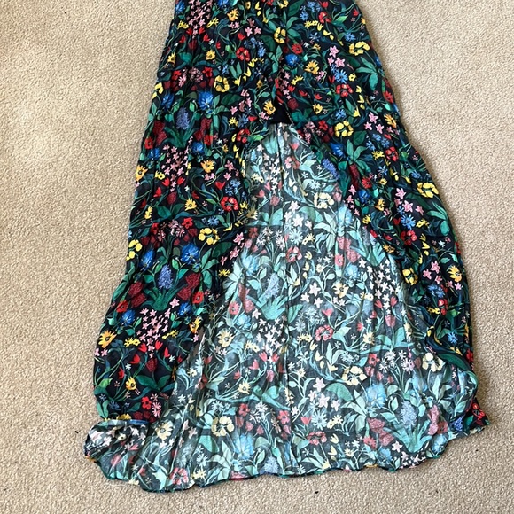 Alice + Olivia floral dress sz 0 - Picture 4 of 6